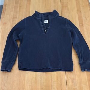Gap Kids Navy Blue Quarter-Zip Sweater